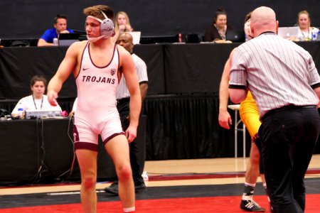 3rd place - 141lbs Cory Crooks (Arizons State) dec Conner Ward (Little Rock)