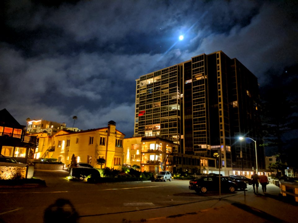 Night at La Jolla, San Diego