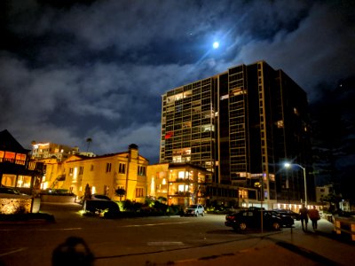 Night at La Jolla, San Diego photo