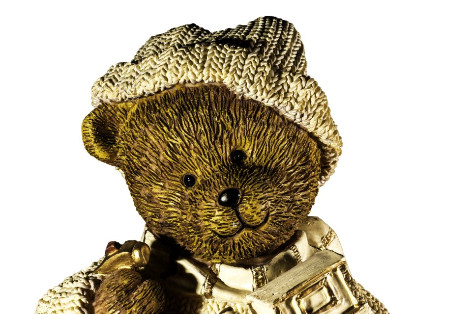 Decorative cropping bear