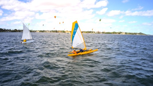 Victor A. Bruzos - Sailboats - Need Better Shutter Speed! photo