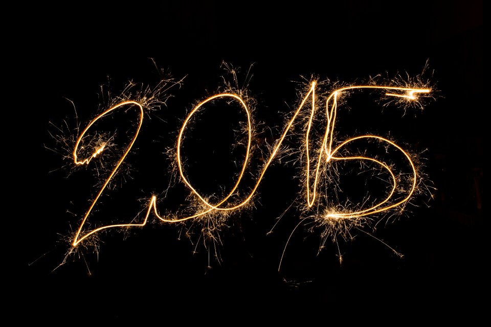 Year eve fireworks