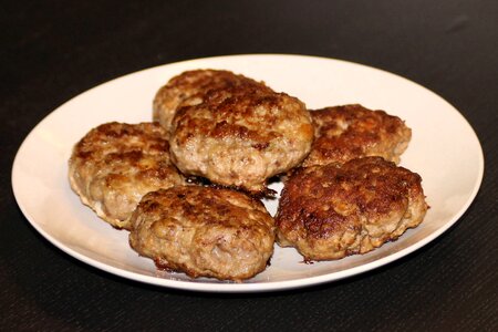 Meatballs food minced meat
