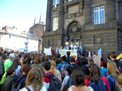 Manif jeunes pour le climat
