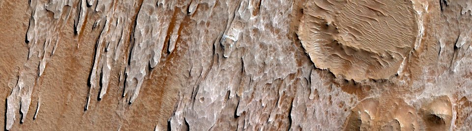 Mars - Floor of Melas Chasma photo