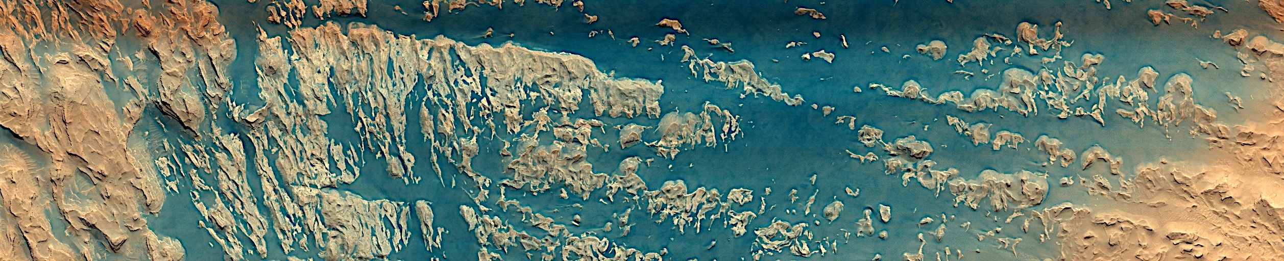Mars - Terrain in the Aeolis Region