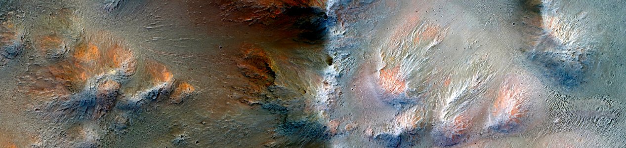 Mars - Collapse Material on Floor of Shalbatana Vallis photo