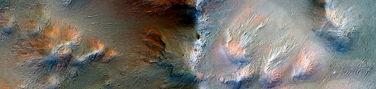 Mars - Collapse Material on Floor of Shalbatana Vallis