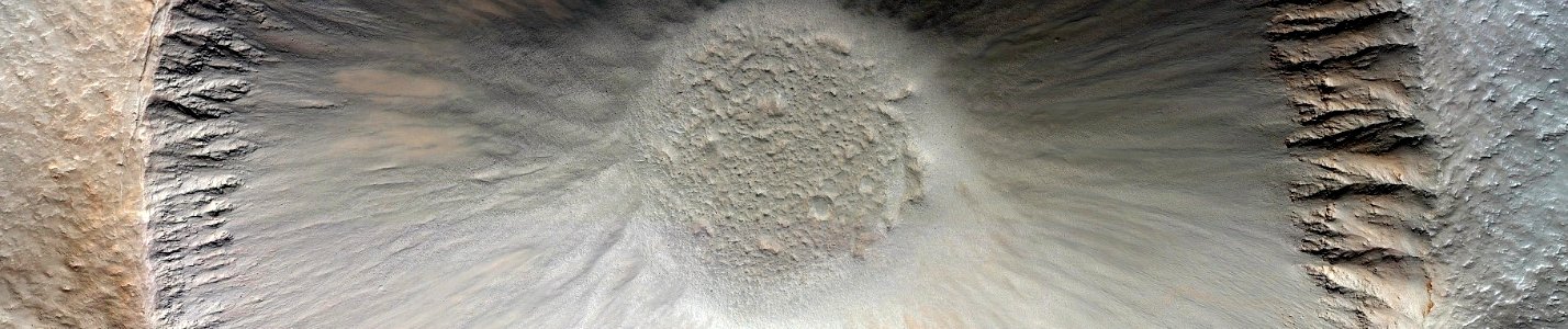 Mars - Recent Crater in Isidis Planitia