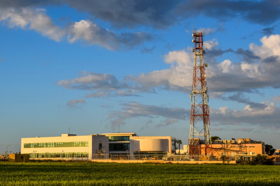 Architecture exterior tower