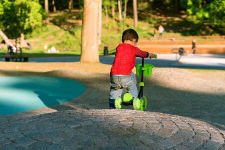 Bike kid child photo