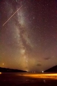 Milky Way over Glenelg Bay photo