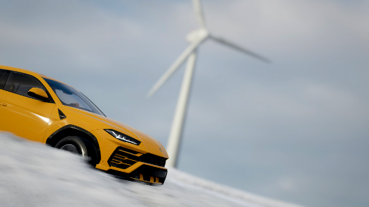 [HIGH RES] A giant yellow spot in the middle of a blank white field.