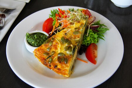 Desserts pumpkin egg