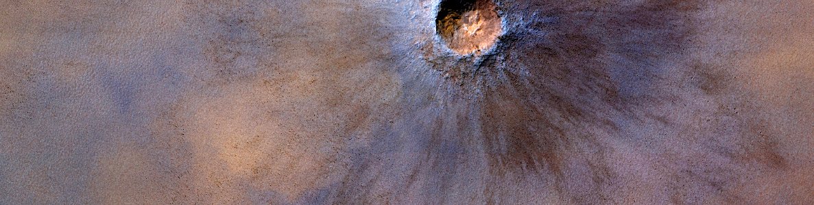 Mars - Recent Crater photo