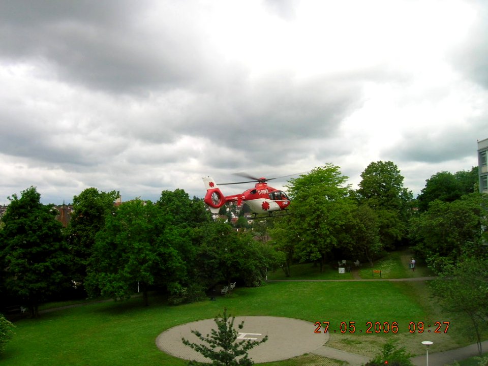 Johanniter Hubschrauber @ Waiblingen
