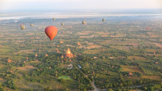Balloons Over Bagan Myanmar