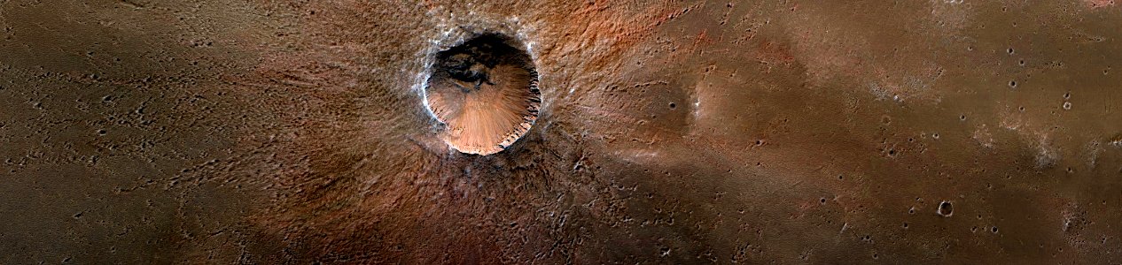 Mars - Small Fresh Crater photo