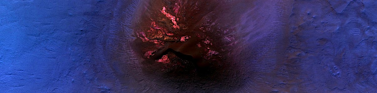 Mars - Dunes in Crater