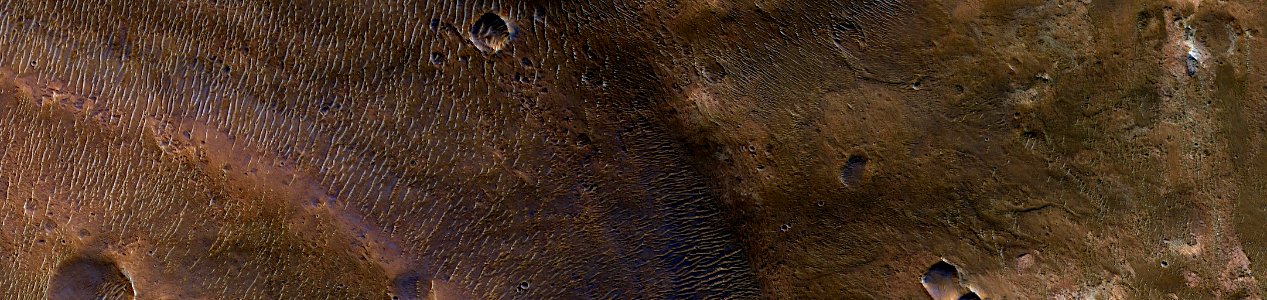 Mars - Bedrock in Noachis Terra photo