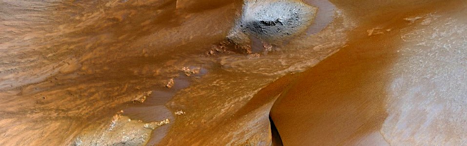 Mars - East Coprates Montes Dark Fans