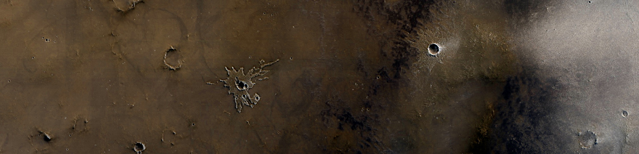Mars - Sharp Albedo and Thermal Boundary
