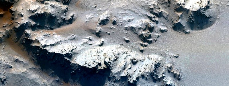 Mars - Mojave Crater Central Peak photo