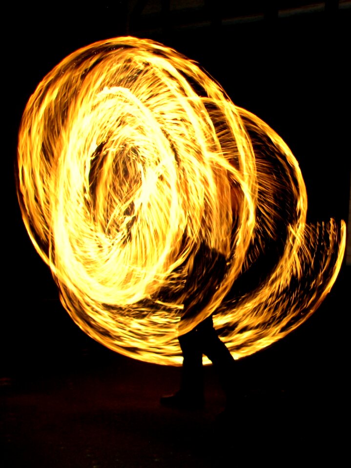 District torch flame