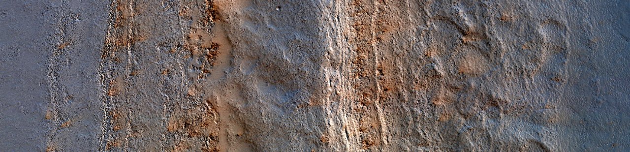 Mars - Depression on Residual Cap Outlier