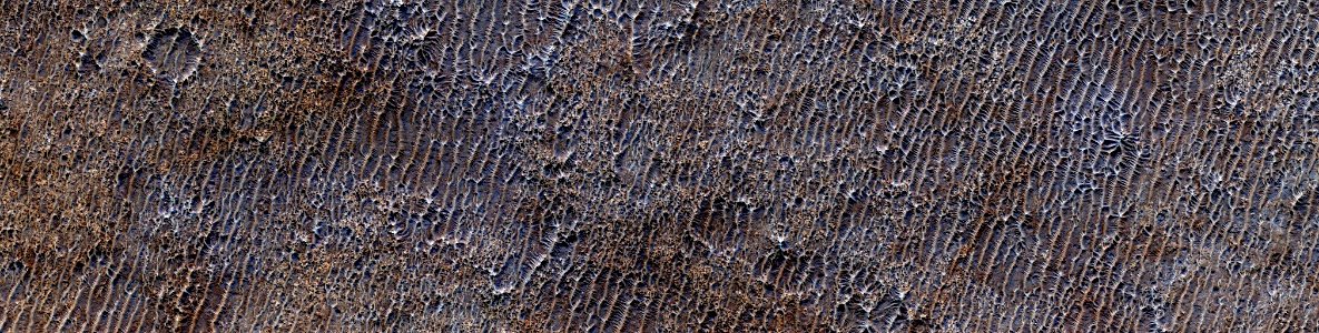 Mars - Terra Tyrrhena Crater Floor Deposit