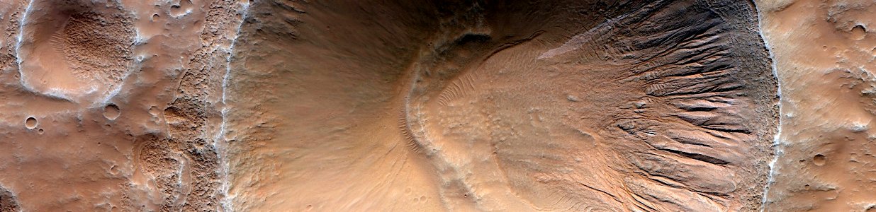 Mars - Light-Toned Gully Feature or Mass Movement photo