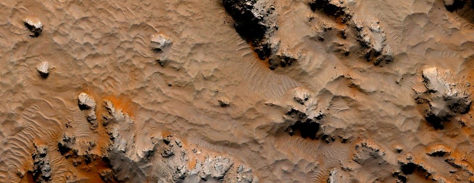 Mars - Mojave Crater Central Peak