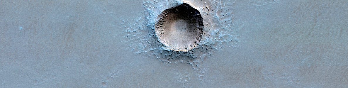 Mars - Fresh Crater