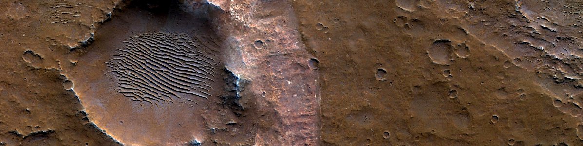 Mars - Terrain in Coprates Region Plateau photo