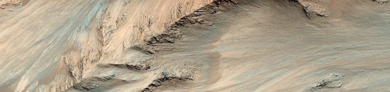 Mars - Slopes in Eos Chasma photo