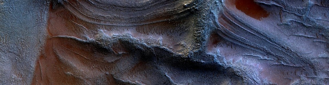 Mars - Reticulate Terrain in Northwest Hellas Planitia photo