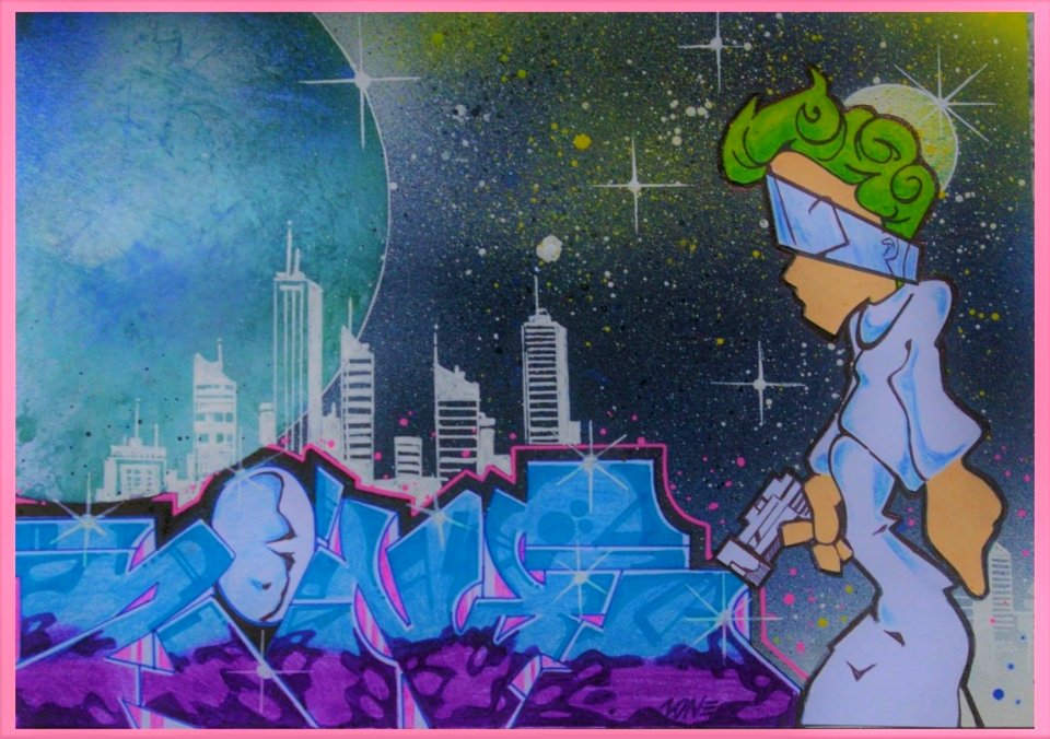 Graffiti sketchbook by Decone