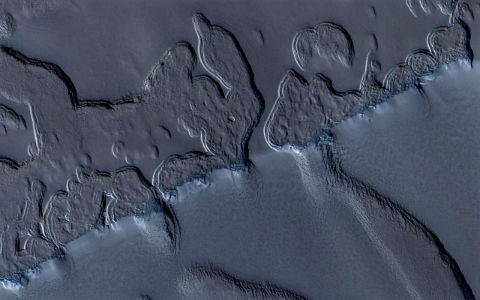 Mars - South Pole Residual Cap photo