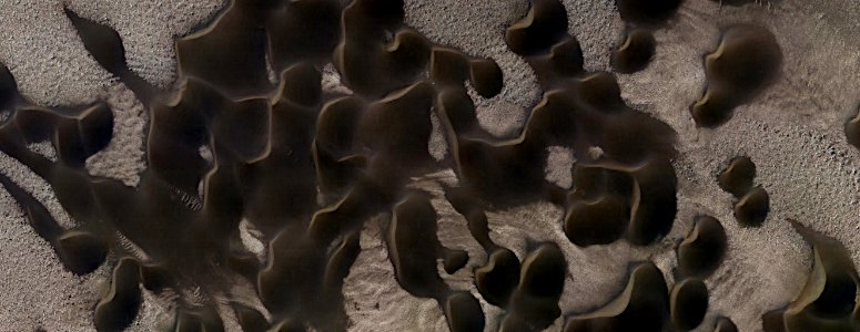 Mars - Polar Barchan Dunes