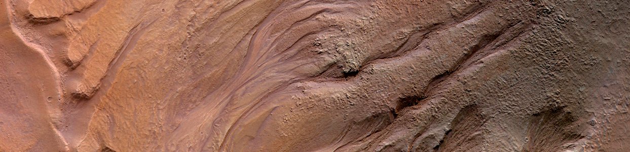Mars - Gullies in Nereidum Montes