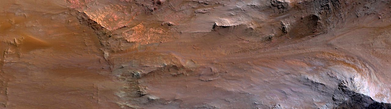 Mars - Slopes in East Coprates Chasma