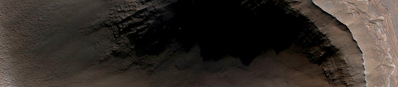 Mars - Wallrock Near Ius Chasma photo