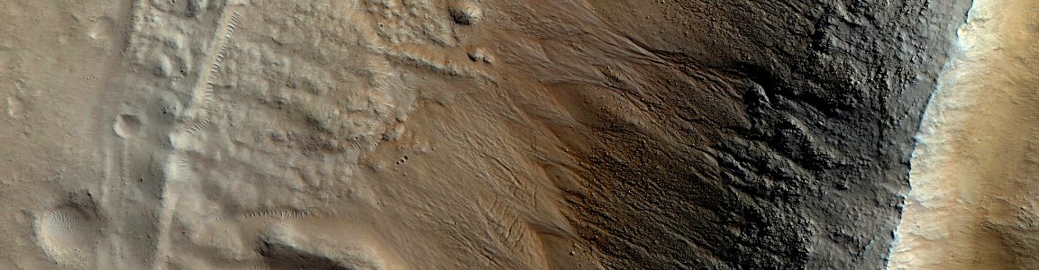 Mars - Crater Slopes photo