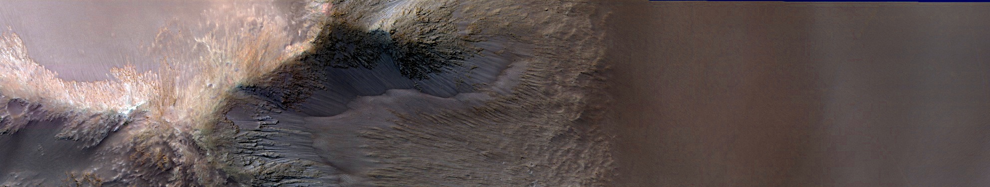 Mars - Slopes in Juventae Chasma