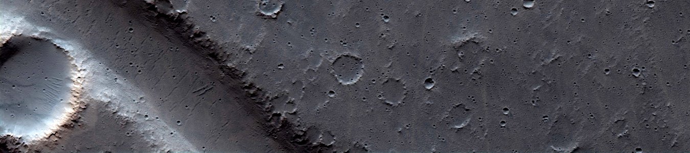 Mars - Northwest of Uranius Tholus