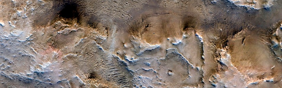 Mars - Candidate Landing Site for 2020 Mission Near Jezero Crater