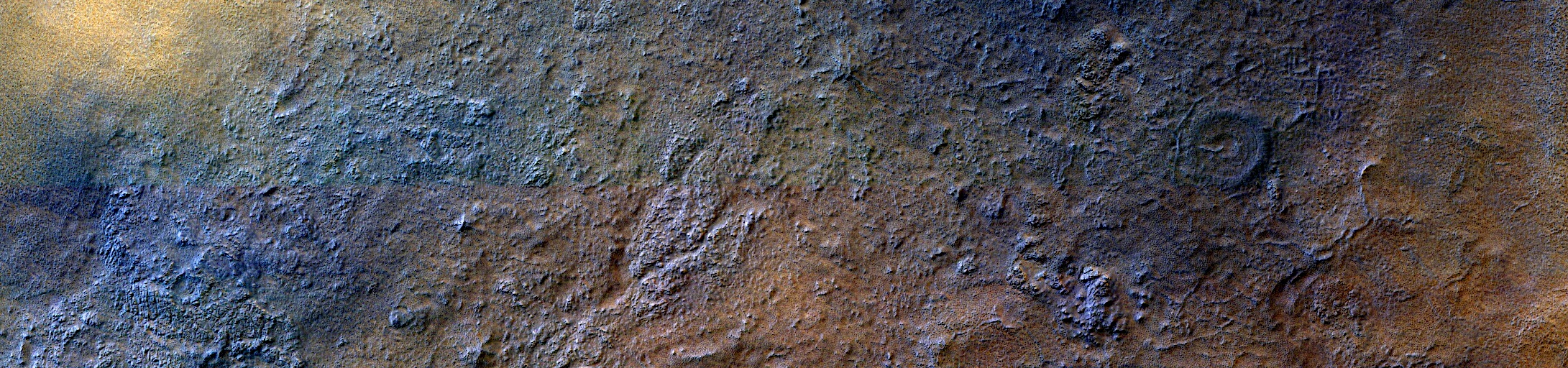Mars - Terrain South of Viking Lander 2