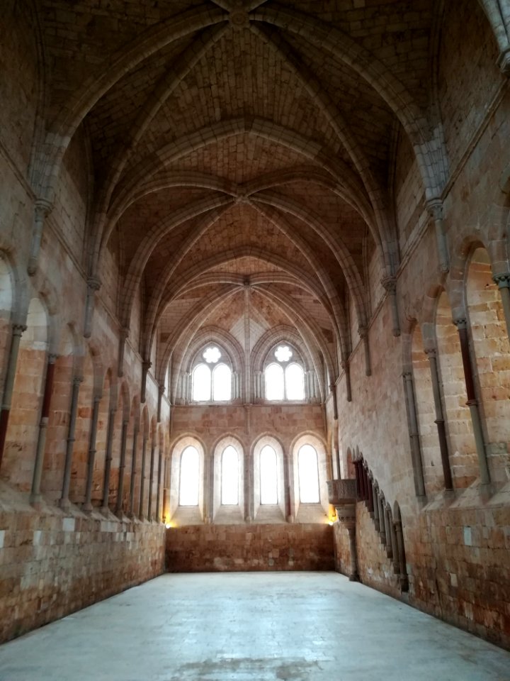 Refectorio de Santa María de Huerta. Soria. España.