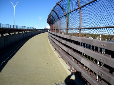 Oct. 24, 2019 A Walk Across the Veterans Memorial Bridge in Fall River, MA