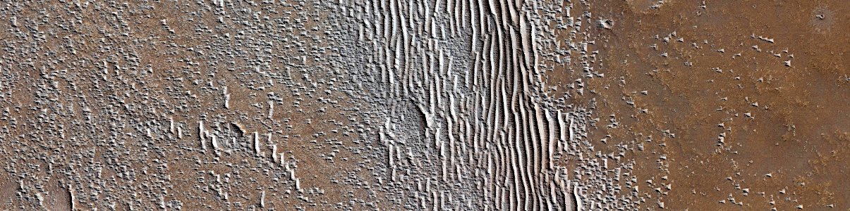 Mars - Bright Dunes in Syria Planum